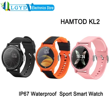 HAMTOD KL2 IP67 Водонепроницаемые Смарт-часы с Цветным экраном 1,28 дюйма HD TFT с Функцией вызова и 20 Спортивными Режимами и приложением FitPart
