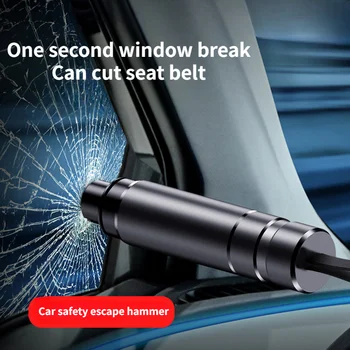 Автомобильный молоток безопасности, Стеклоподъемник, аварийный молоток, Резак для ремня безопасности, инструменты для спасения от разбитого стекла в автомобиле