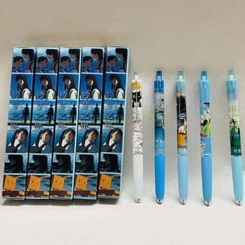 Аниме Suzume No Tojimari Daijin Cat Ивадо Мунаката сута 0,5 мм Гелевая Ручка Пресс-Ручка Лимитированная Ручка Студенческие Канцелярские принадлежности подарок для детей