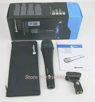 Бесплатная доставка Высококачественный динамический кардиоидный вокальный микрофон E945, студийный динамический микрофон для живого вокала, микрофоно для горячих продаж