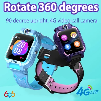 Детские смарт-часы M85 Y9W, 4G детский браслет для определения положения с GPS, браслет для видеозвонков с двумя камерами, спортивные водонепроницаемые детские часы