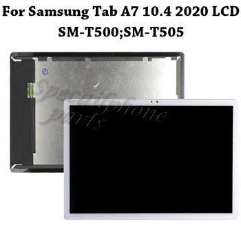 Для Samsung Galaxy Tab A7 10,4 2020 ЖК Дисплей с сенсорным экраном и цифровым Преобразователем в сборе Заменить Samsung Tab A7 T500 T505 Lcd