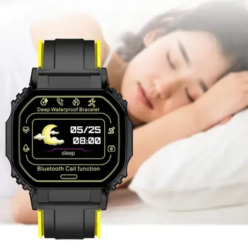 Мониторинг здоровья Легкие 0,96-дюймовые многофункциональные водонепроницаемые наручные часы для мониторинга здоровья для Android для iOS