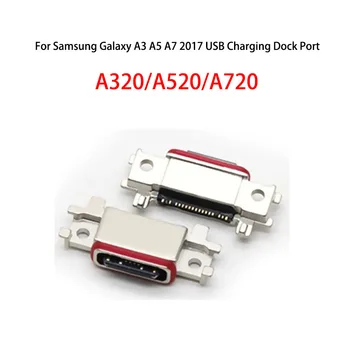 Новый Порт Micro Charger USB Разъем Для зарядки Гибкий Разъем Samsung Galaxy 2017 A3 A5 A7 A320 A520 A720