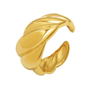 Открытое кольцо во французском стиле Ins, Модное Нежное женское кольцо из нержавеющей стали, подарок для девочек, Хит продаж, ювелирные аксессуары