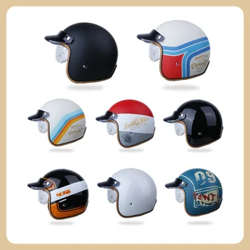 Очки для верховой езды с АБС-покрытием в горошек 3C HD, 3/4 полушлема, индивидуальные детали для гоночных мотоциклетных шлемов для взрослых, шлемы для мотокросса