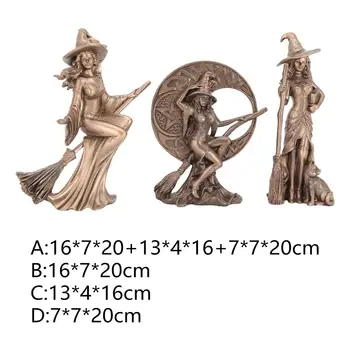 Пентакль, фигурки из сказочного сада, Скульптура Богини