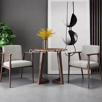 Современные минималистичные обеденные стулья со спинкой в скандинавском стиле Обеденные стулья Кресло для отдыха Muebles De Cocina Предметы домашнего обихода WZ50DC