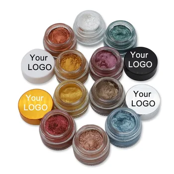 Частная торговая марка Shimmer Крем-тени для век Косметические Мягкие блестящие металлические тени для век Макияж Maquiagem Прямая доставка